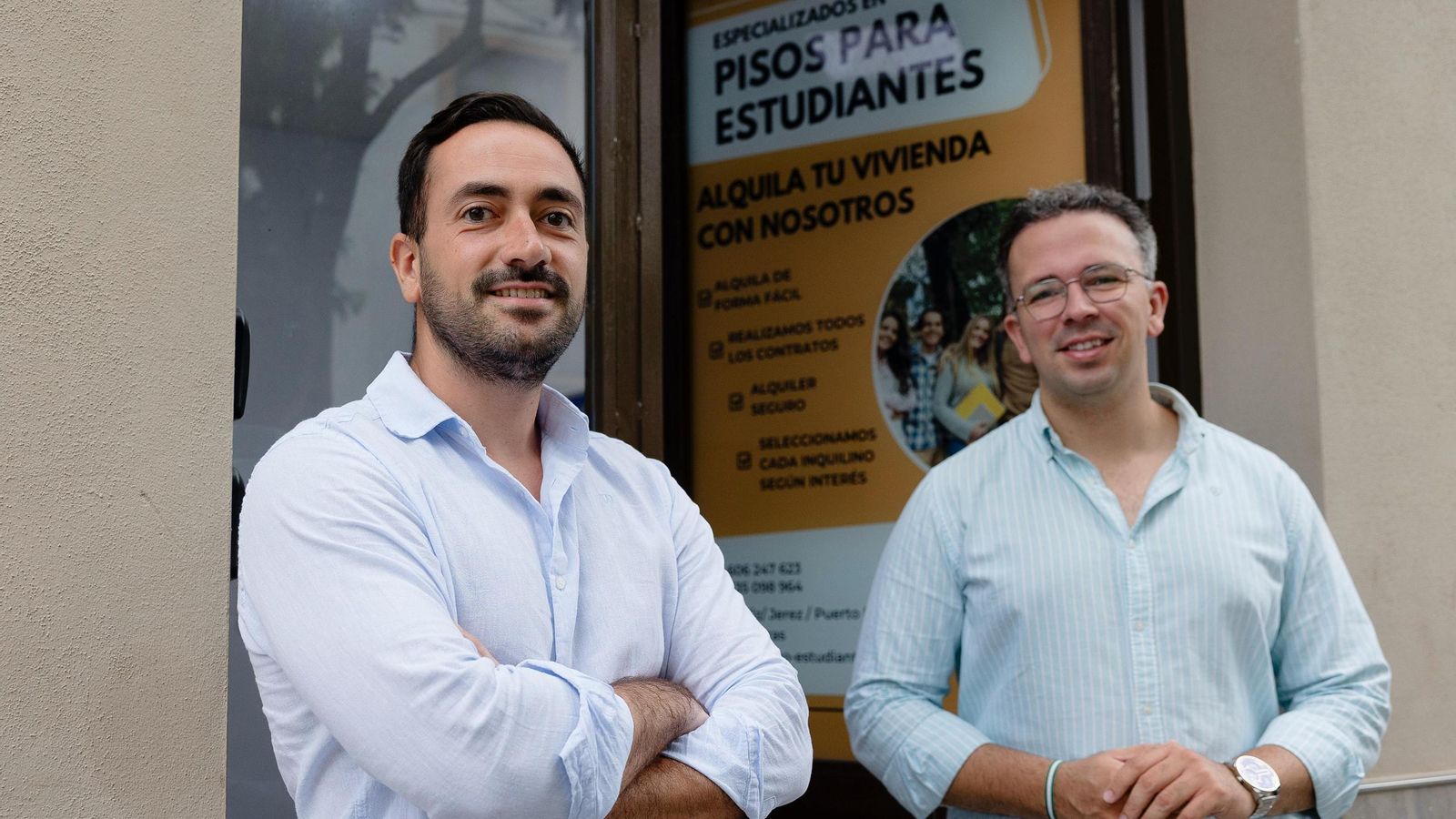 Los responsables de la empresa especializada en la búsqueda de pisos para estudiantes