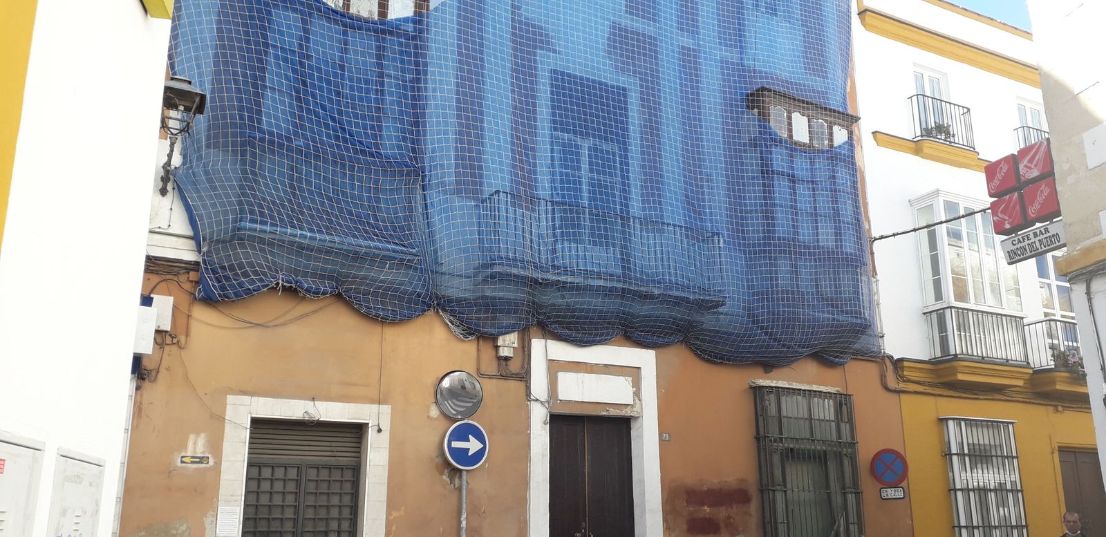 Una imagen de la finca ubicada en el número 79 de la calle Cielo.