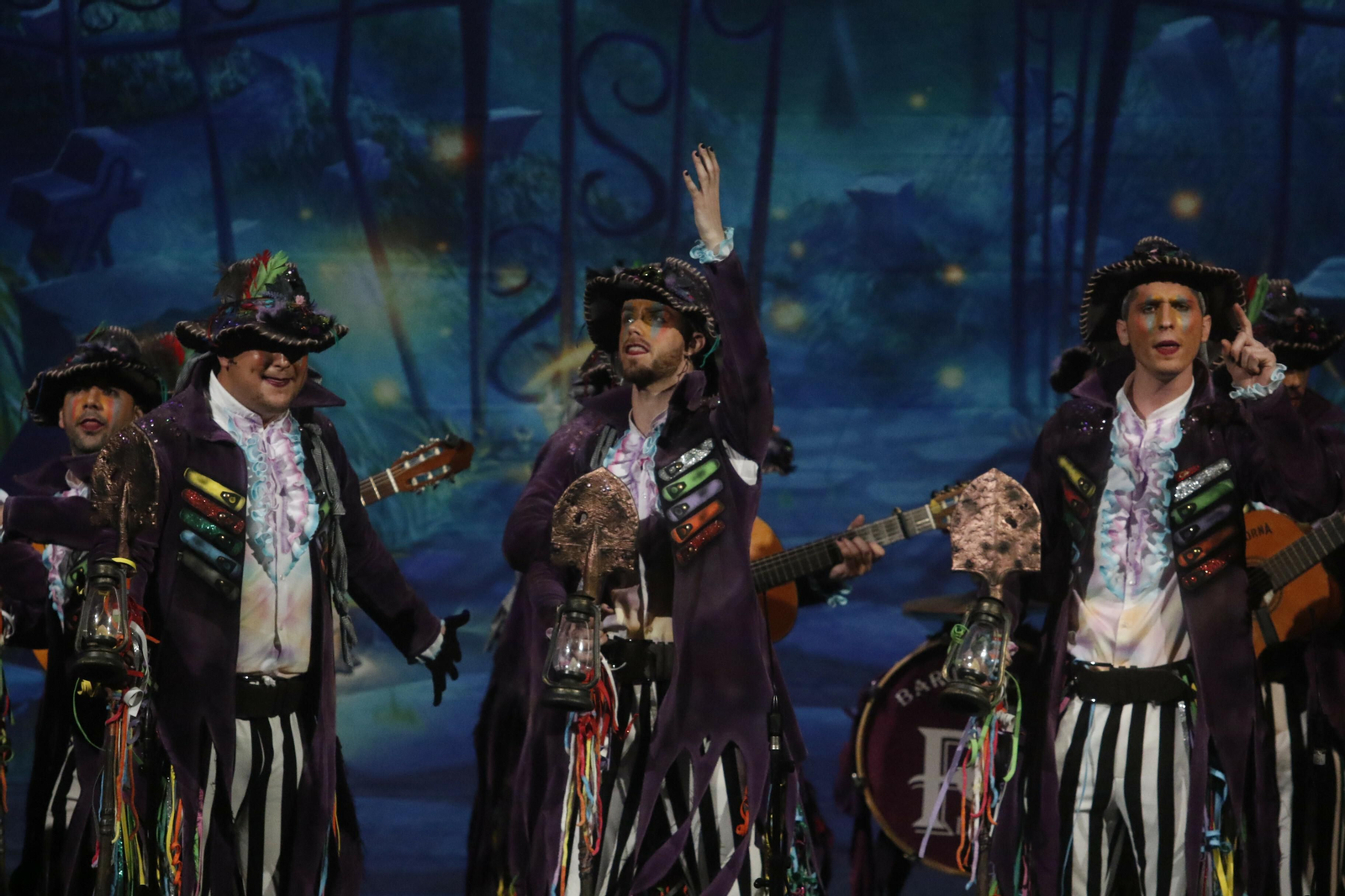 La primera sesión de preliminares del Concurso del Carnaval de Córdoba, en fotos