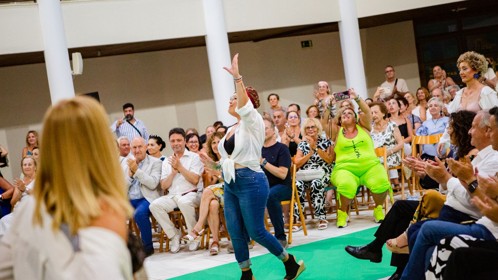 El Castillo se llenó totalmente de público para disfrutar de la actividad.