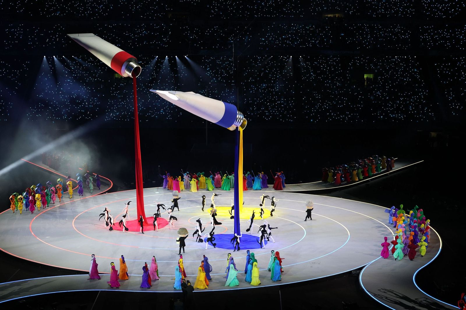 Las fotos de la inauguración de los Juegos Olímpicos de invierno de 2026