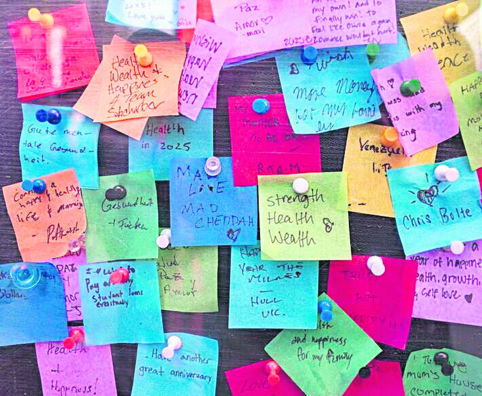 Peticiones para un nuevo año