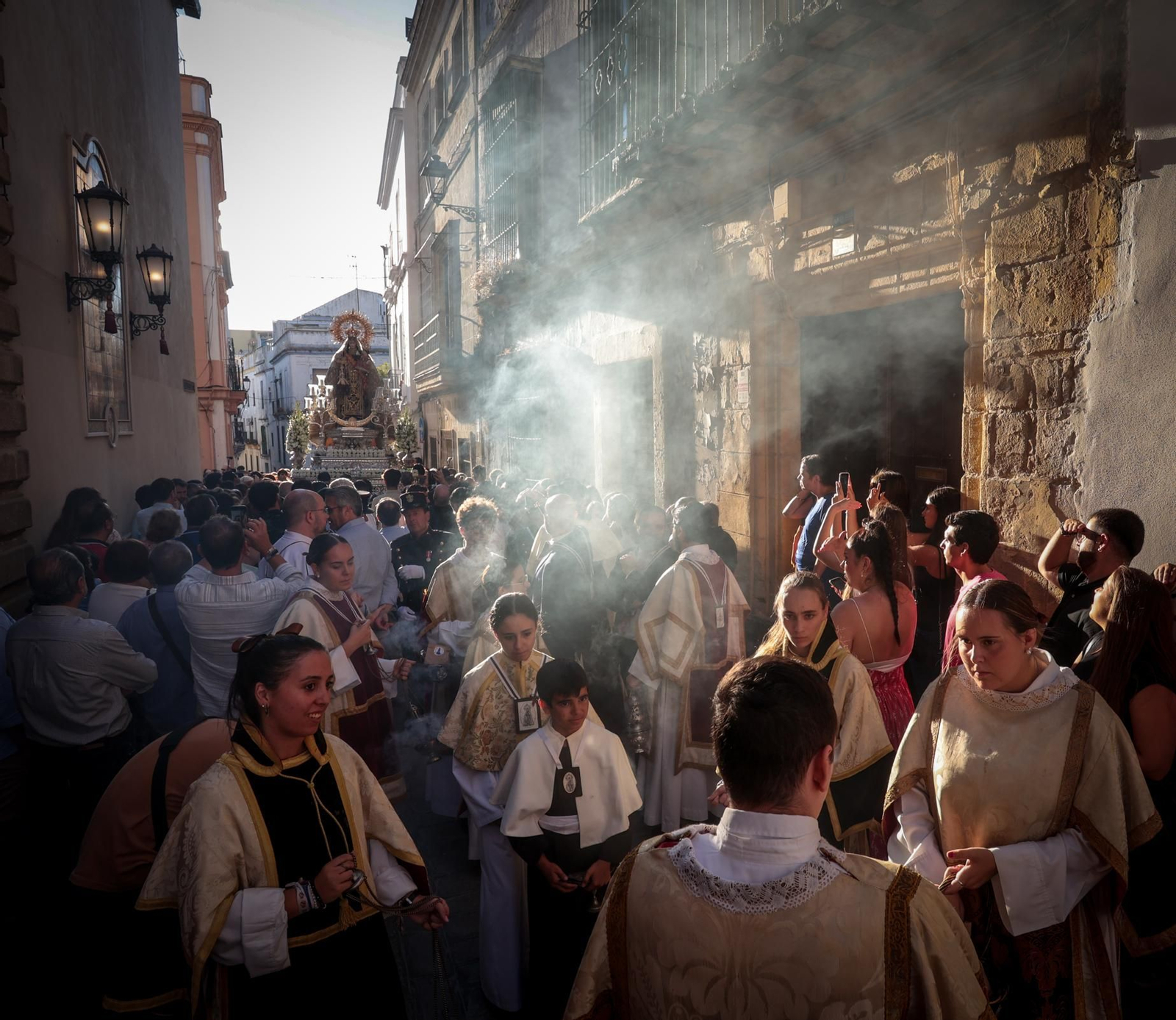 Imágenes de la procesión de la Virgen del Carmen en Jerez