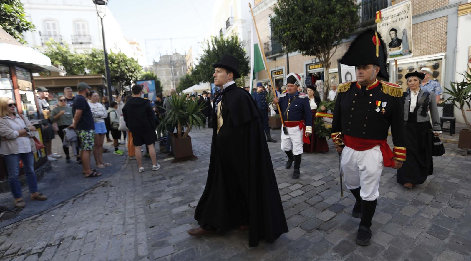 Las fotos de la recreación historica del levantamiento liberal del 24 en Tarifa