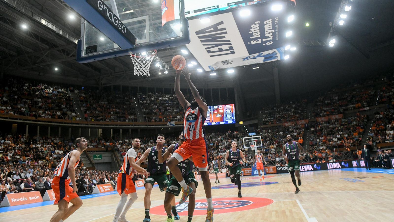 El Leyma Coruña-Unicaja, en fotos