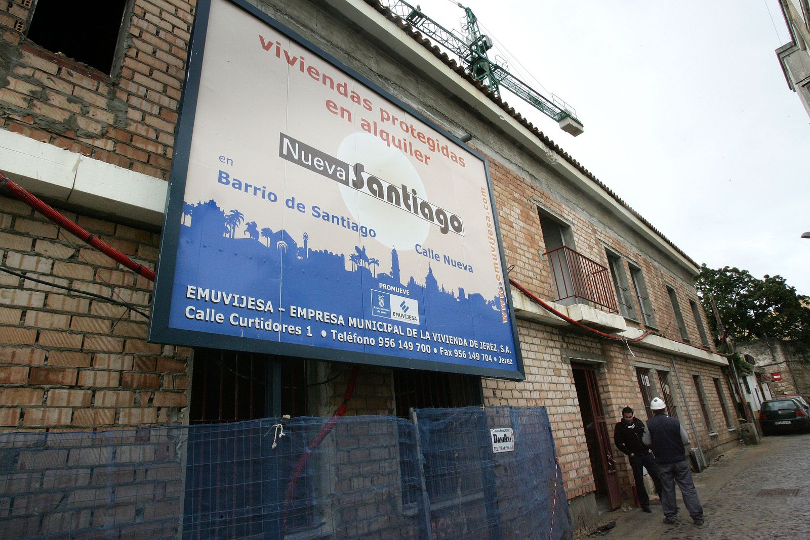 Una promoción de viviendas de Emuvijesa.