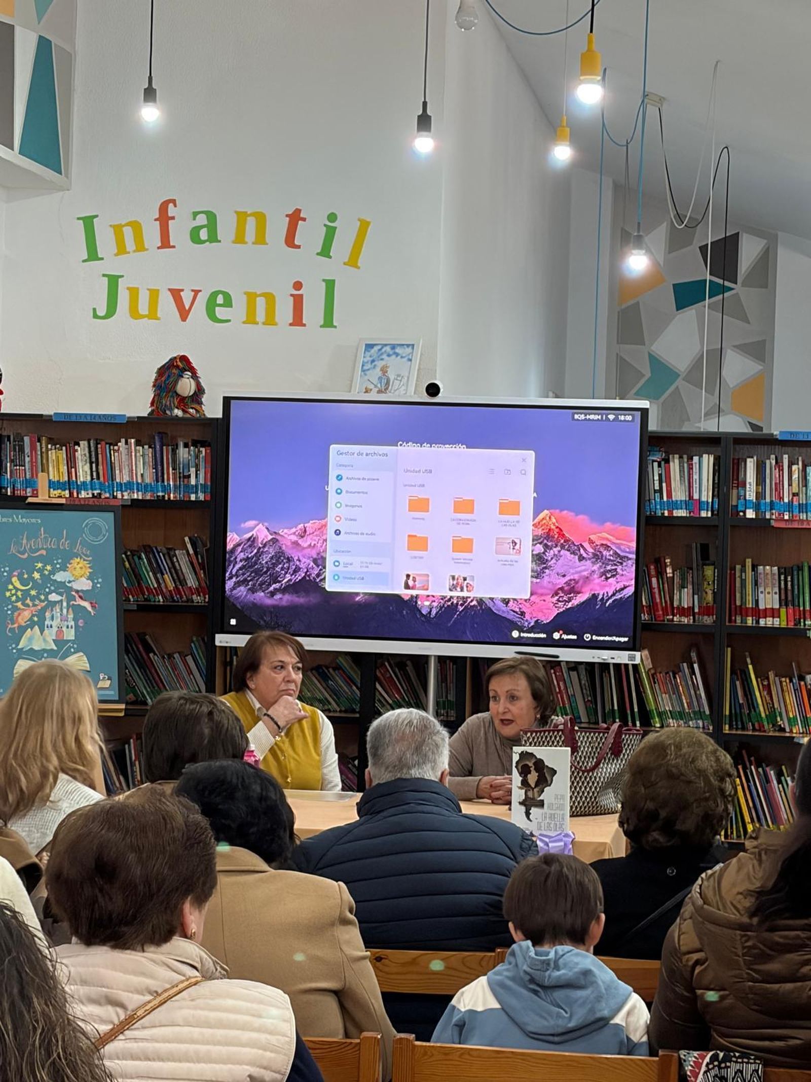 Presentación del libro de Pepa Holgado.
