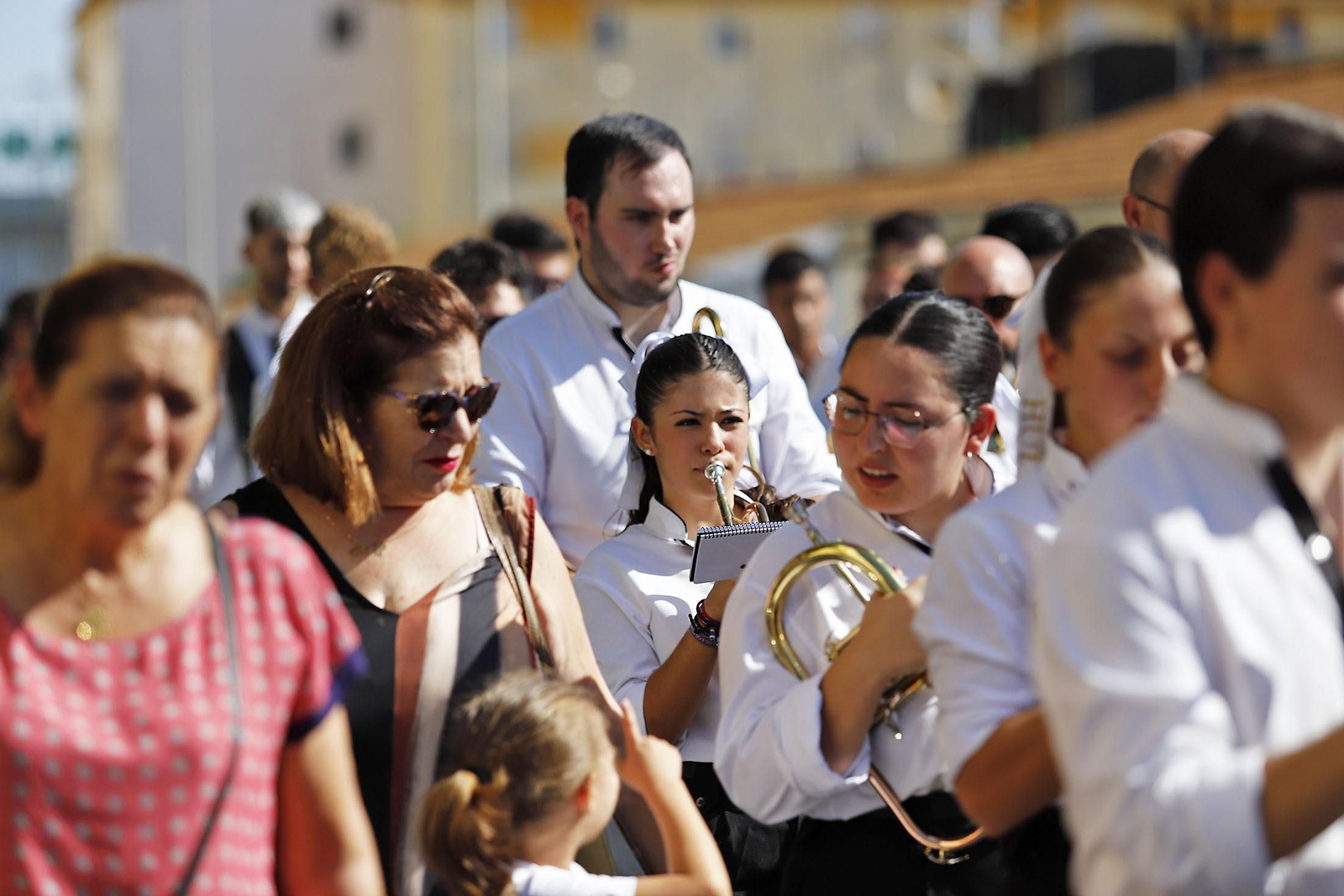 Imágenes de la procesión de San Francisco de Asís por las calles de Pérez Cubillas