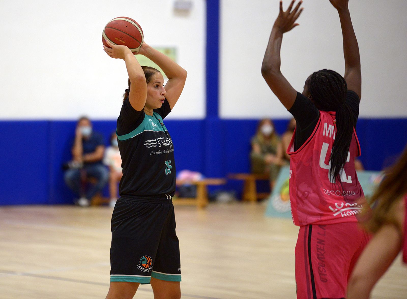 Marina Markovic, en un partido de esta temporada.