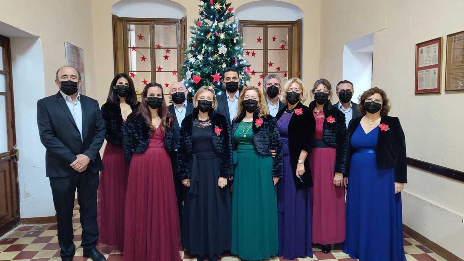 Miembros del coro Nova Mvsica.