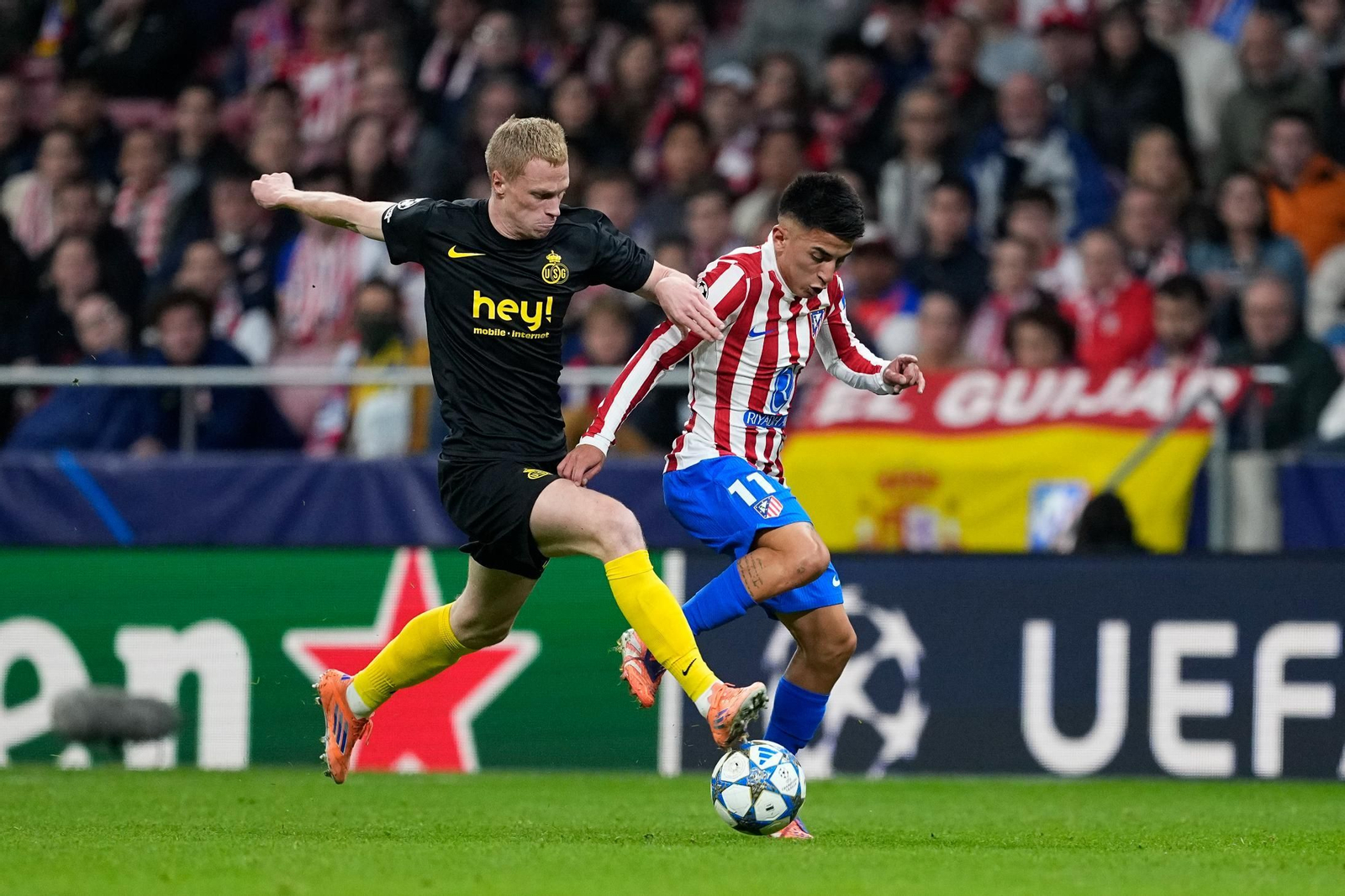 Las imágenes del Atlético de Madrid-Unión Saint-Gilloise