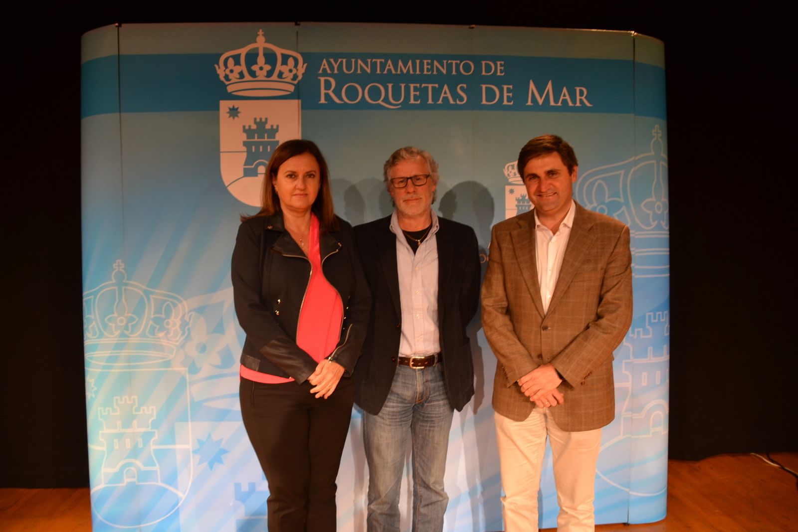 Soledad Blanco, Javier Ares y José Juan Rodríguez.