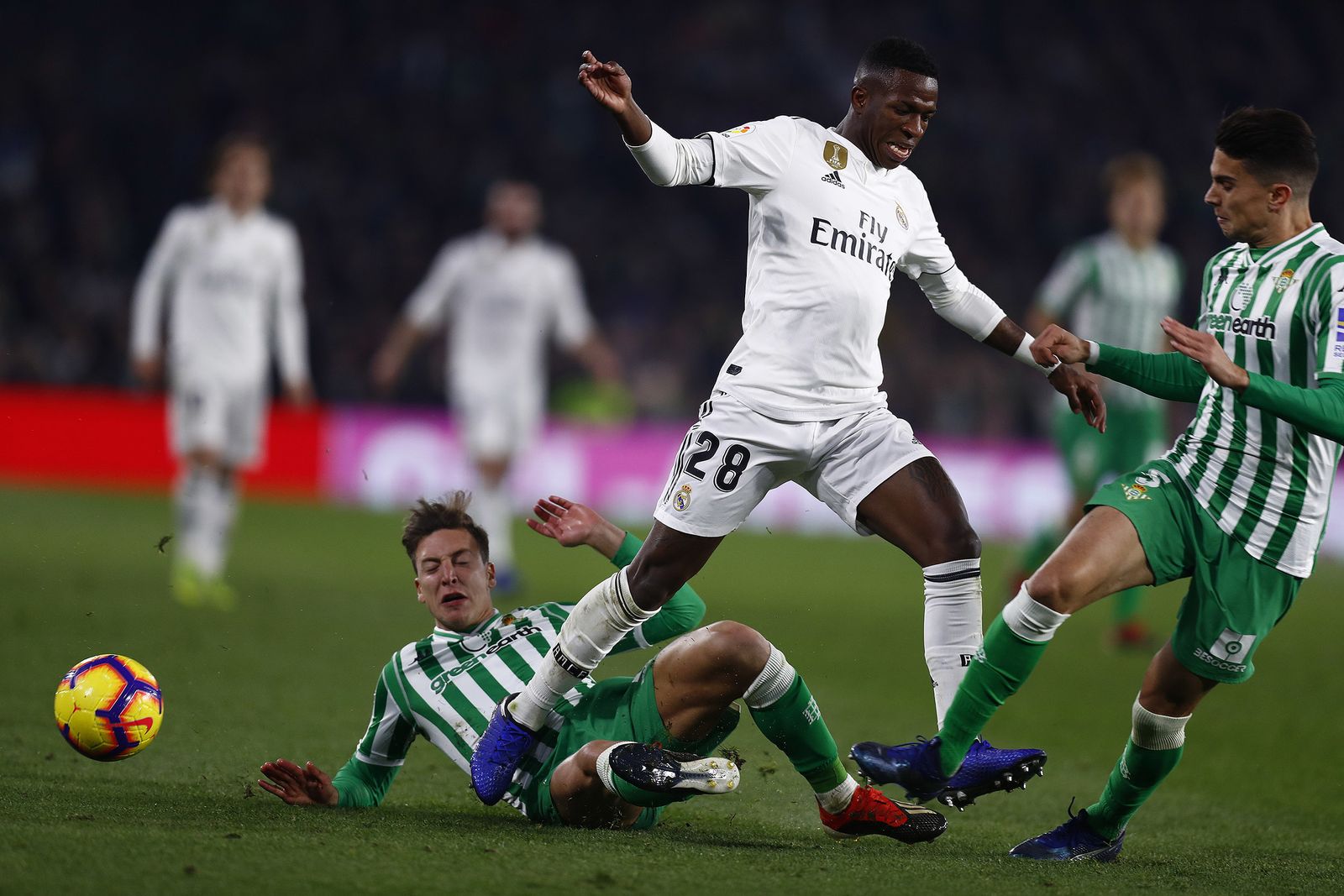 El Betis-Real Madrid, en imágenes