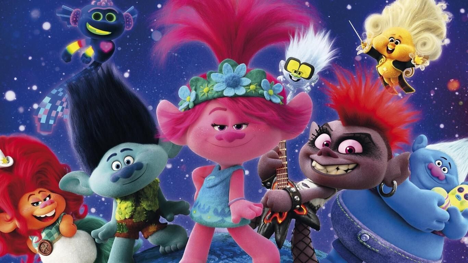 Los personajes de esta segunda entrega de Trolls.