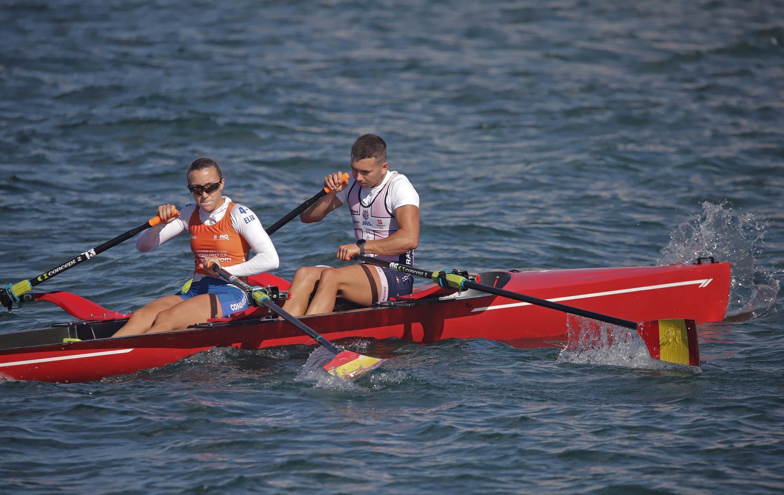 Las fotos de la jornada final de la Copa de la Juventud Europea de remo beach sprint de La Línea