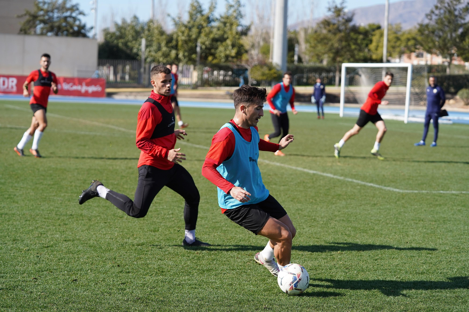 Entrenamiento del Almería, jueves 21