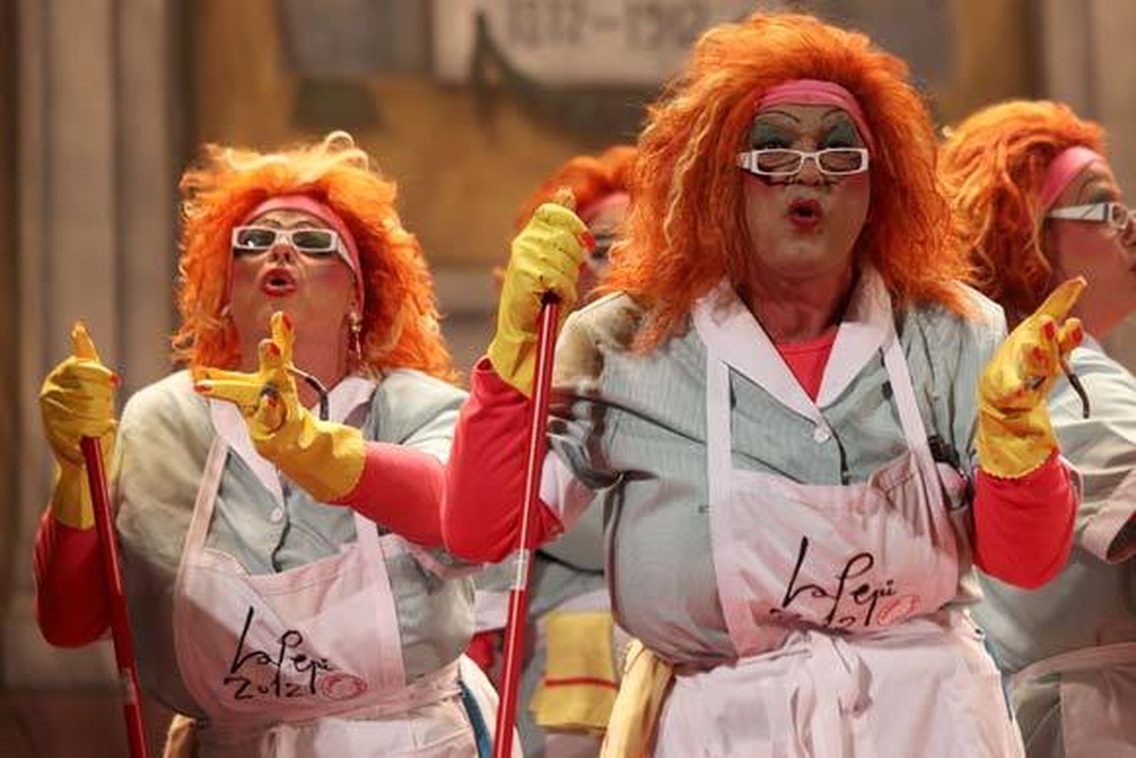 Chirigota ¡Viva la Pepi!  Foto: Jesus Marin-Lourdes de Vicente