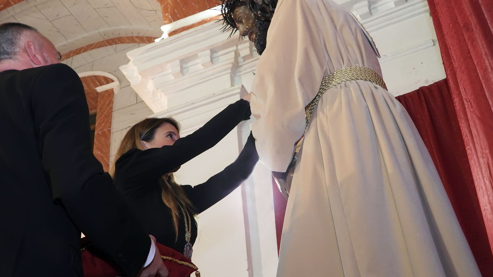 Imposición de la medalla