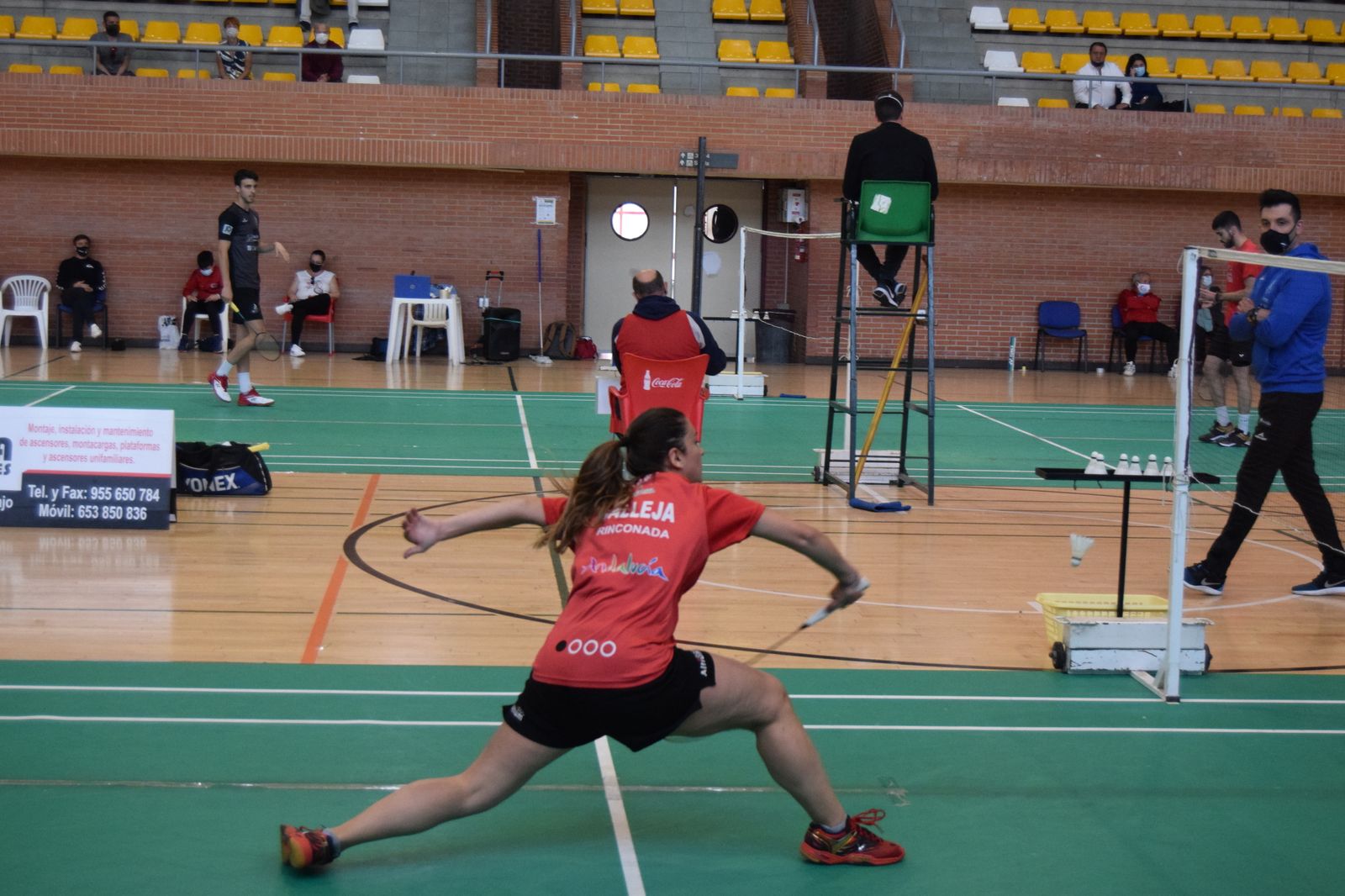 La jugadora del Rinconada Marta Calleja.