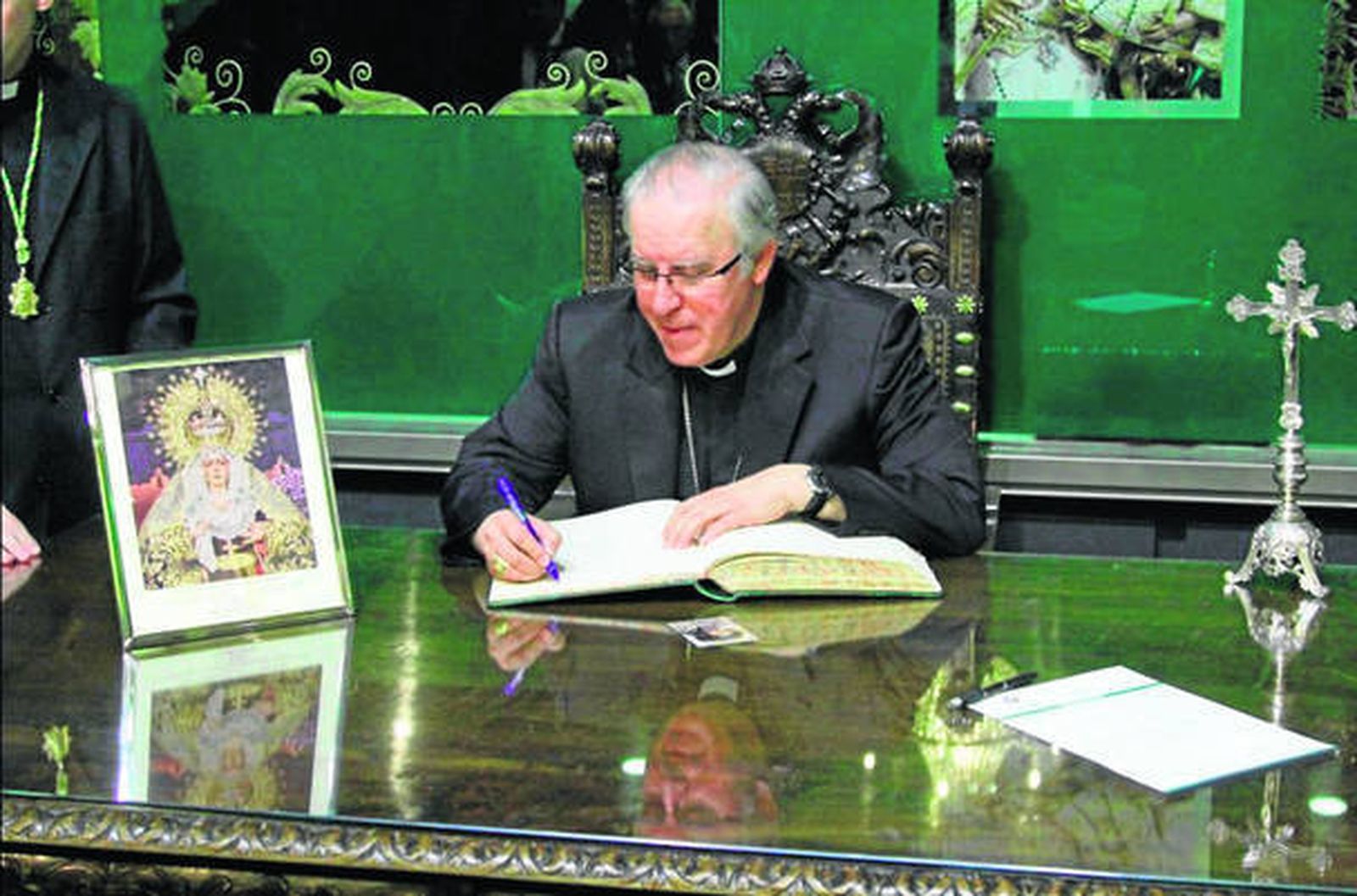 El nuevo arzobispo de Sevilla, José Ángel Saiz Meneses.