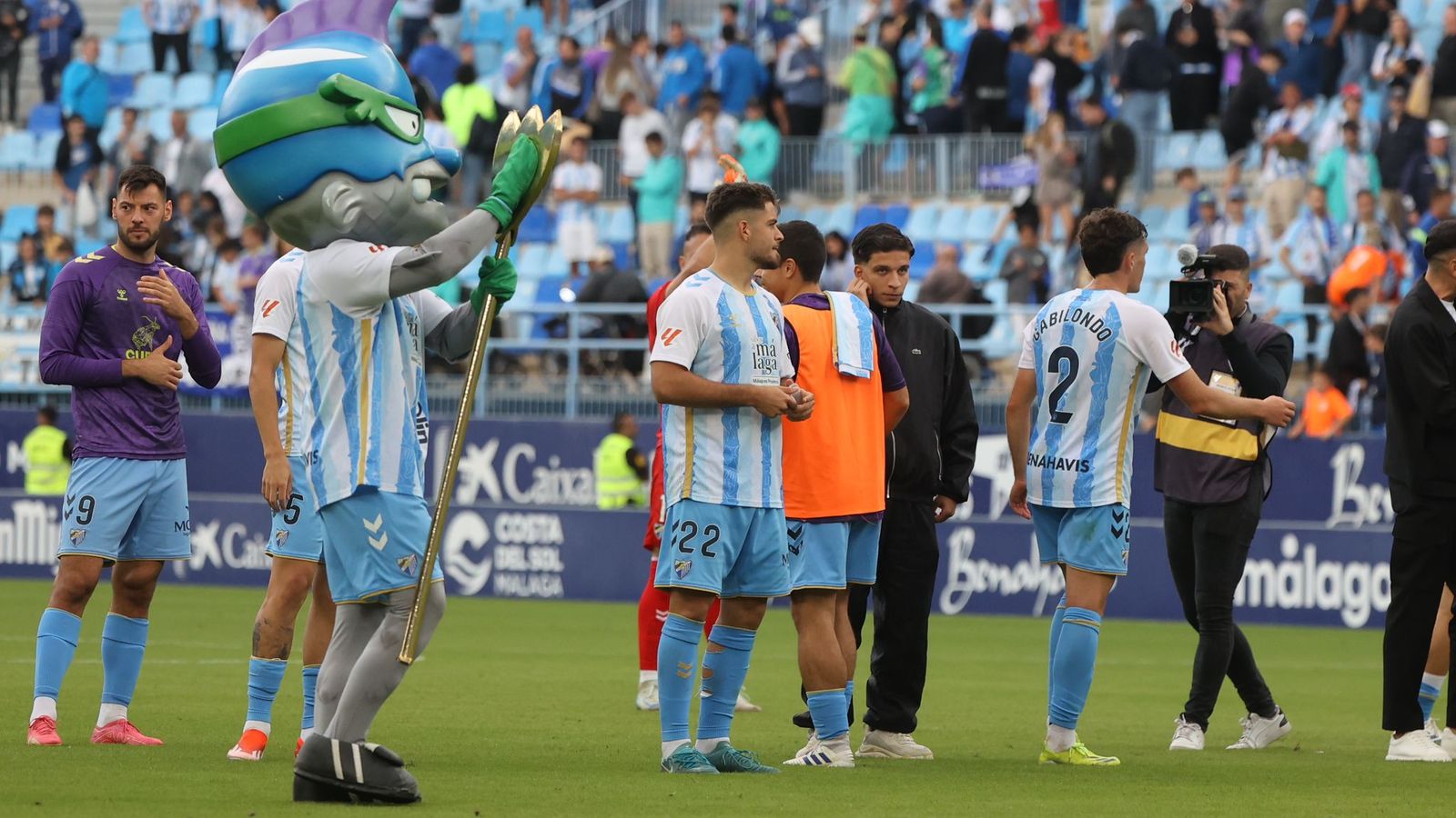 El Málaga CF - Eibar, en fotos