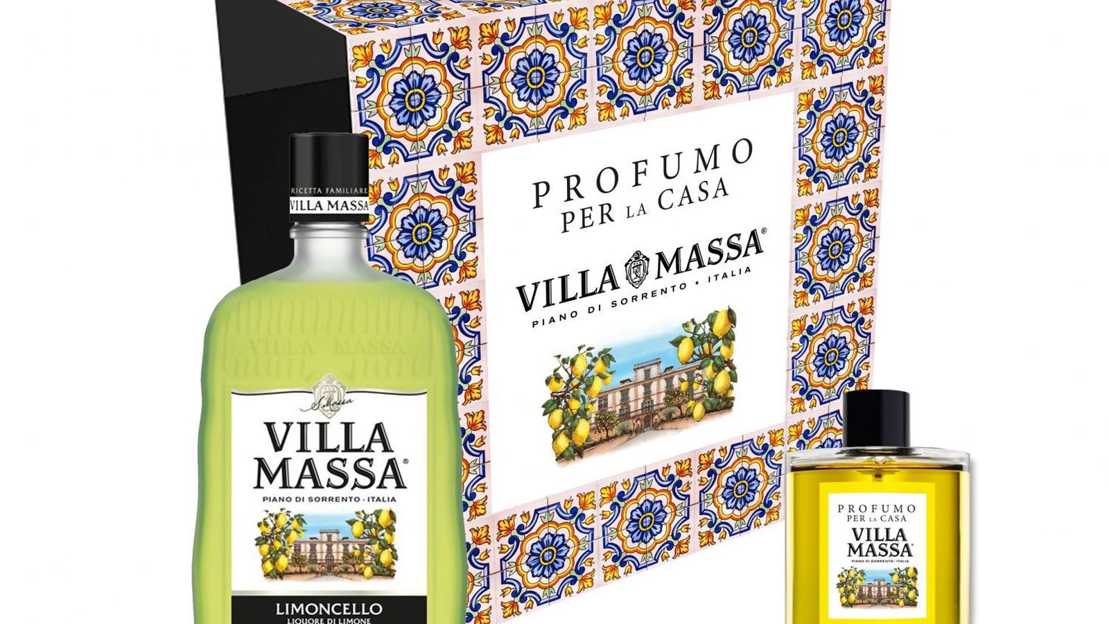El limoncello Villa Massa y su perfume para la casa