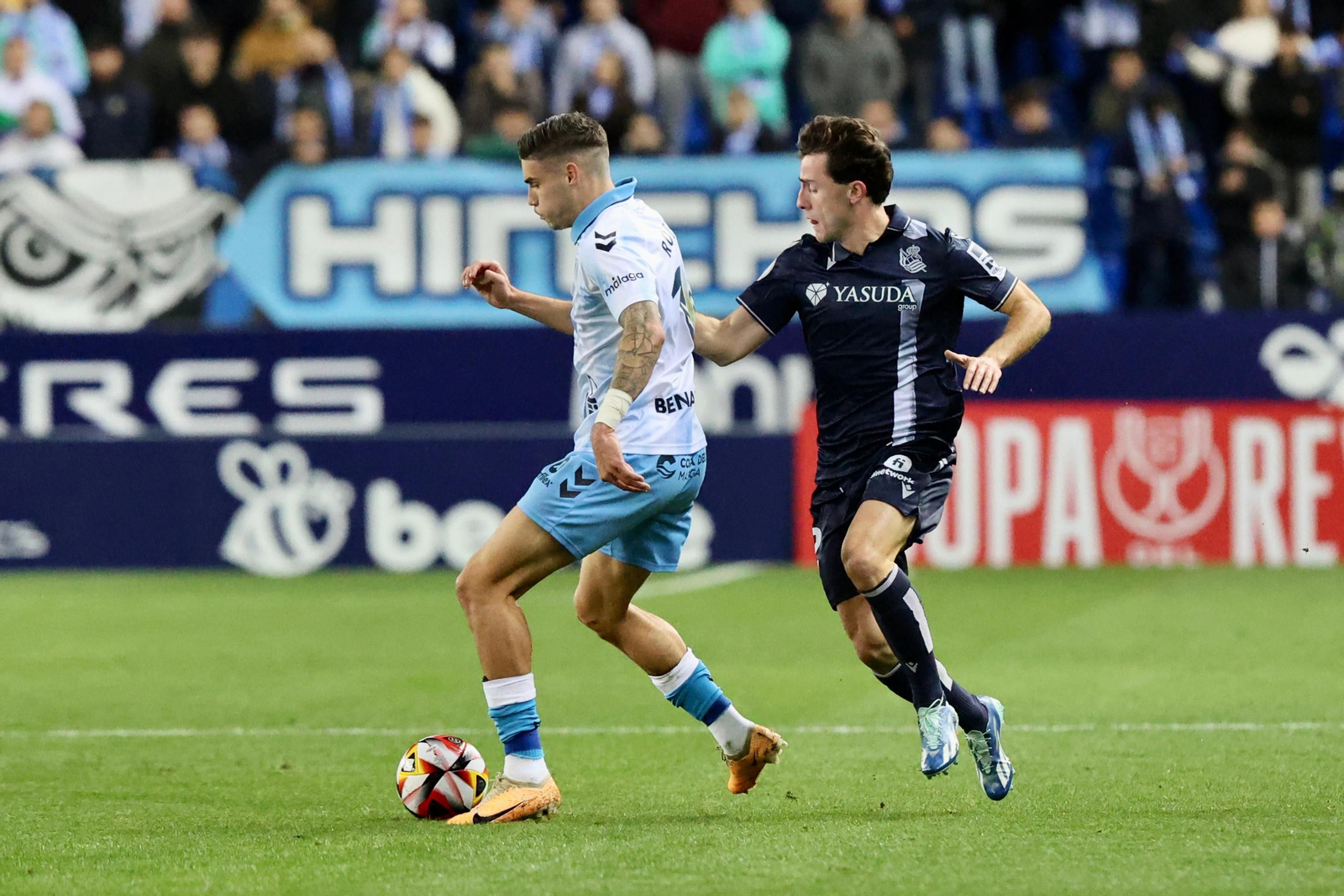 Málaga CF - Real Sociedad, en fotos