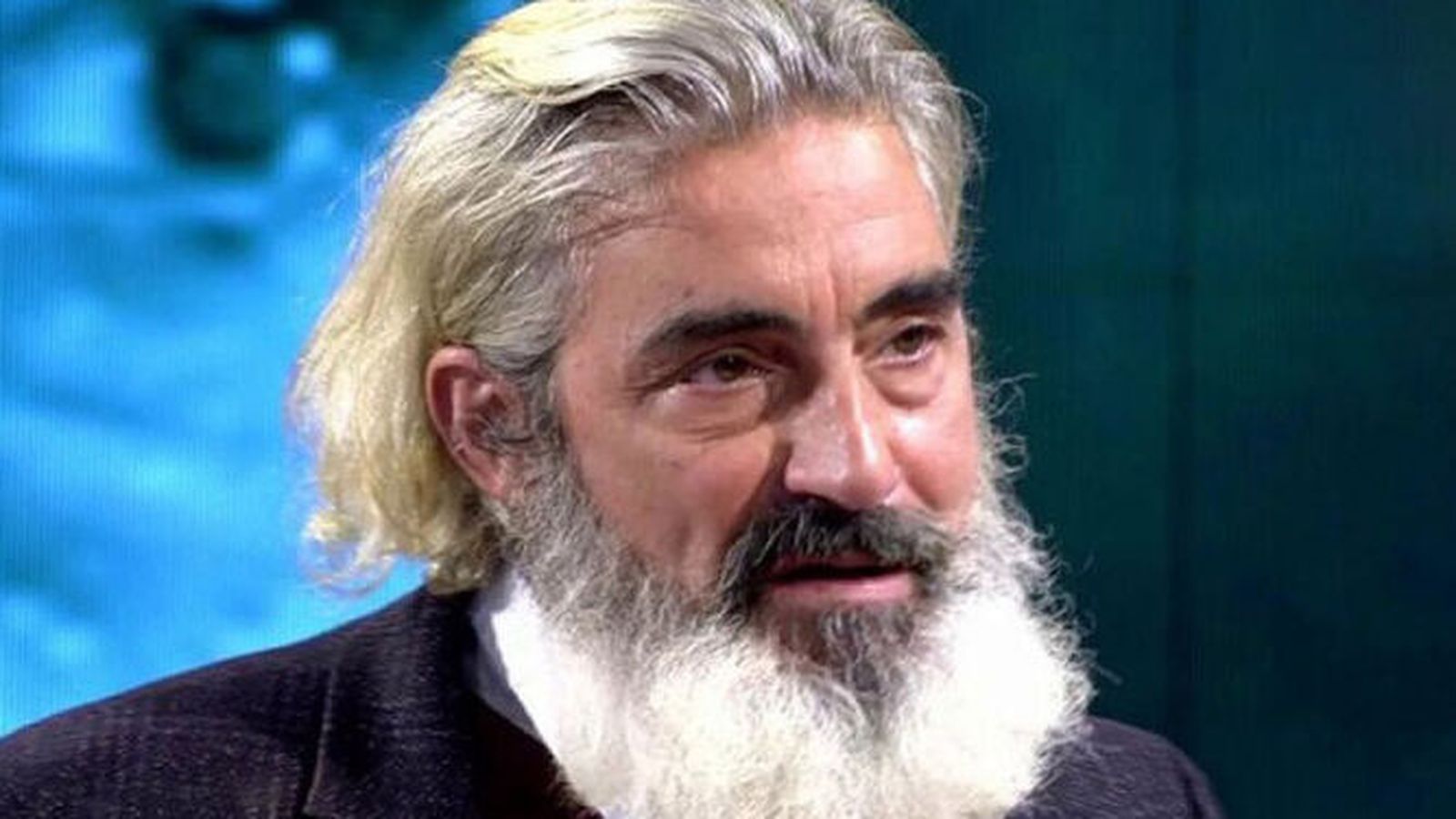 Micky Molina en una entrevista en televisión