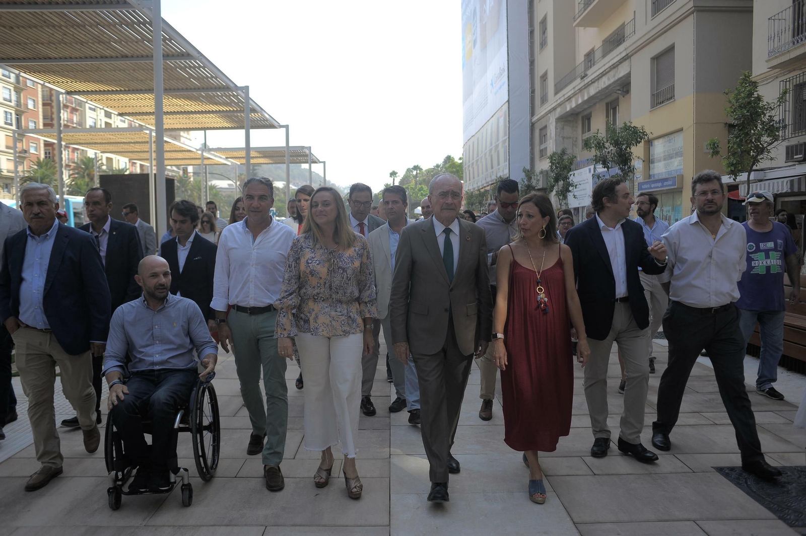 Fotos de la inauguración de los trabajos de reurbanización de la Alameda Fotos de la inauguración de los trabajos de reurbanización de la Alameda
