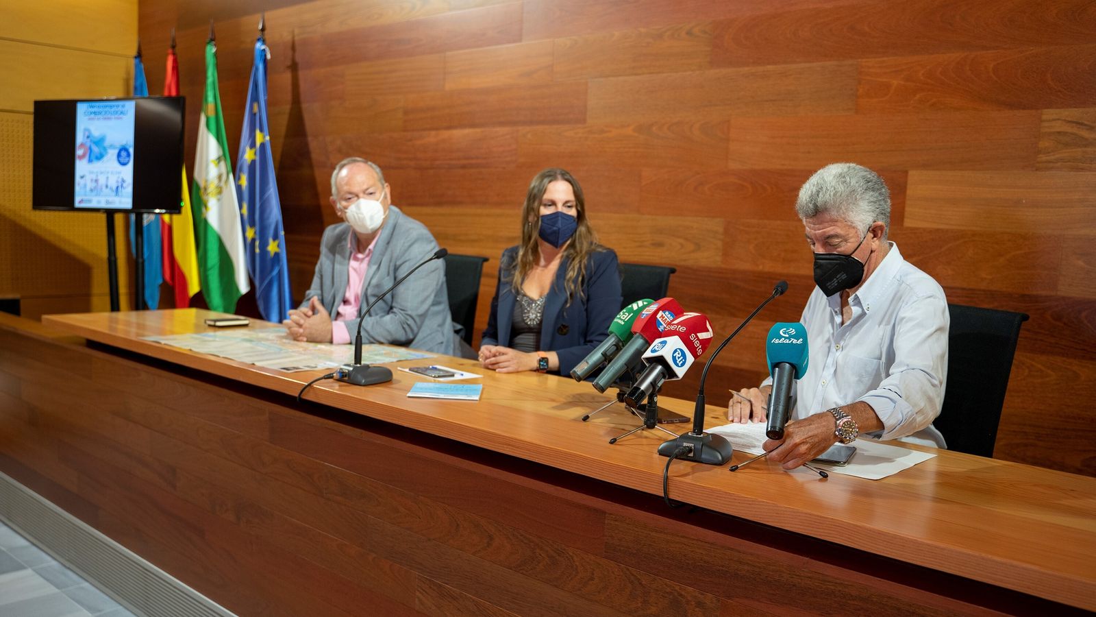 Acto de presentación del Mapa Turístico y Comercial de San Fernando.