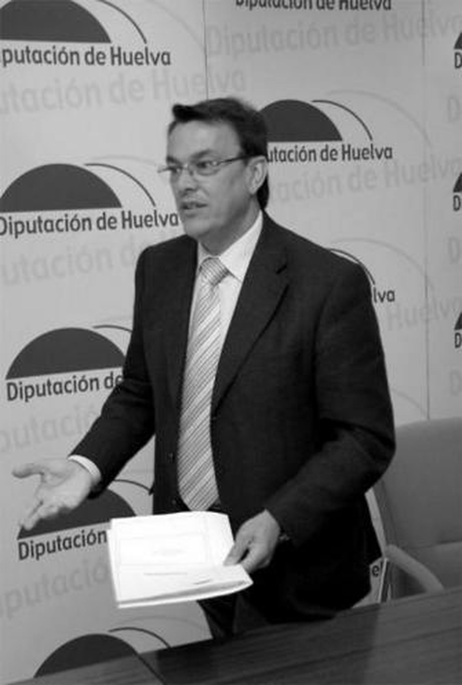 Ignacio Caraballo, en la presentación de las 'Becas Leonardo' 2008.