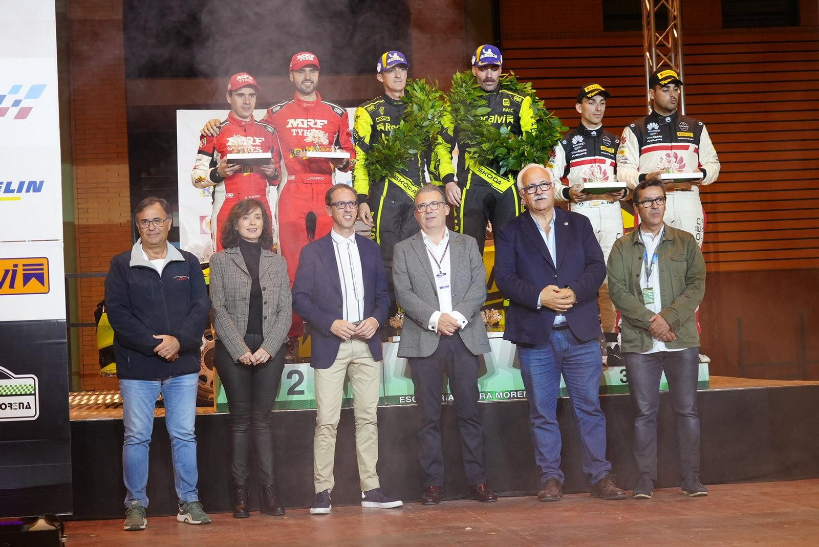 Las mejores imágenes de la entrega de premios del Rallye Ciudad de Pozoblanco