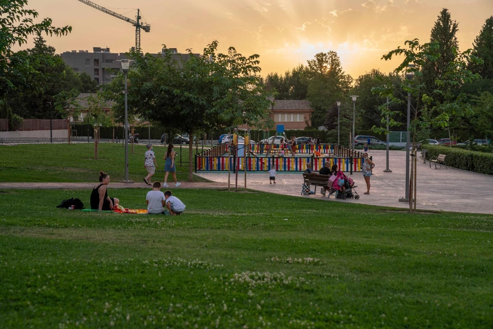 Parque en la Plaza Asunción Linares