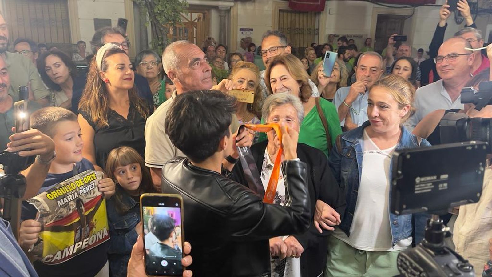 Así fue el homenaje a María Pérez en Orce