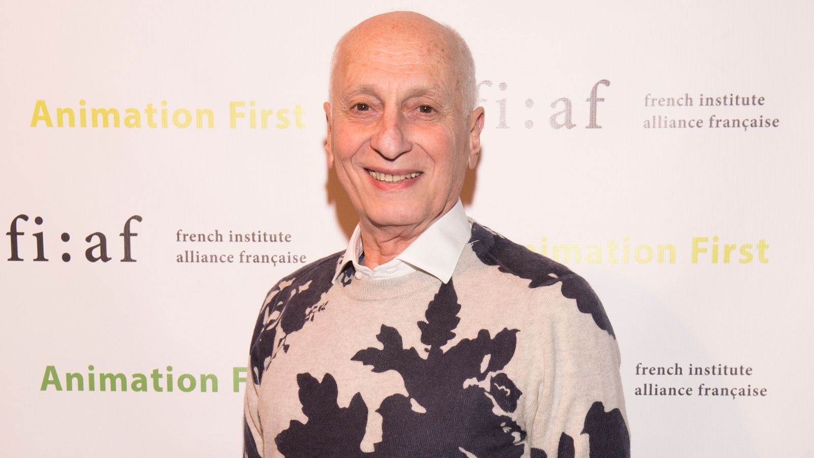 El célebre animador.