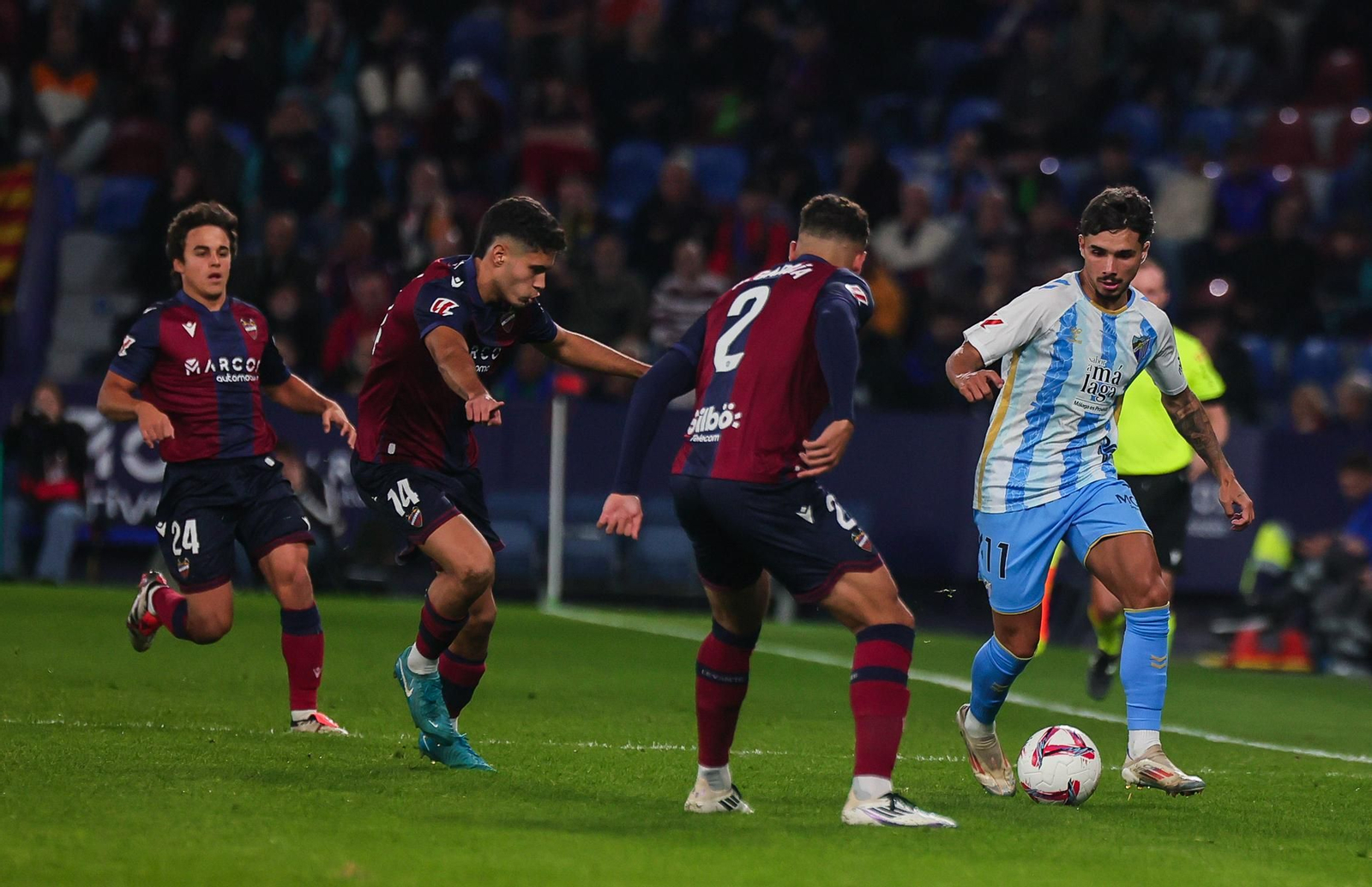 Las fotos del Levante-Málaga CF