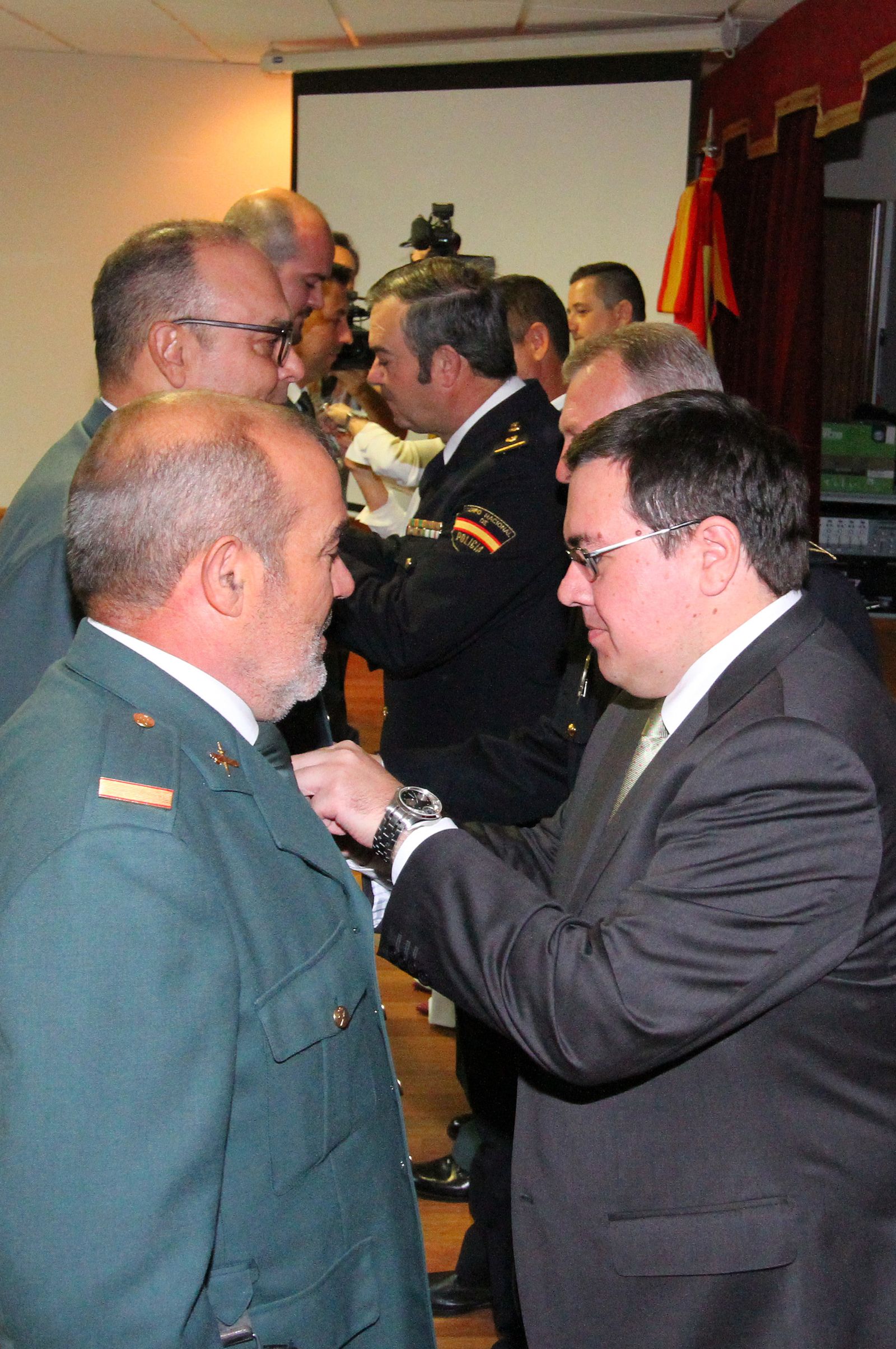 Imágenes del acto de celebración del 173 aniversario de la fundación de la Guardia Civil.