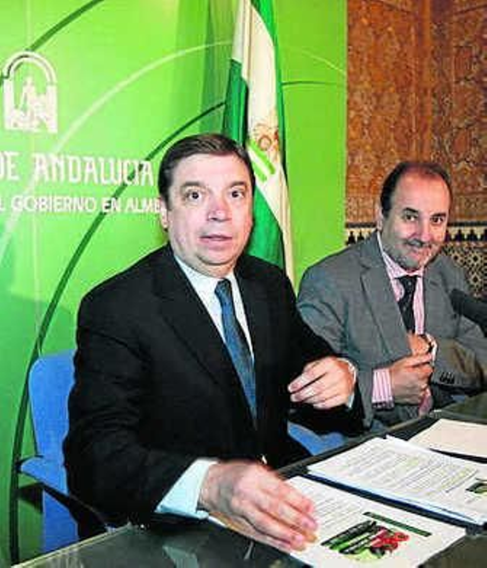 El alcalde de Jun, José Antonio Rodríguez, el pasado miércoles en Sevilla.