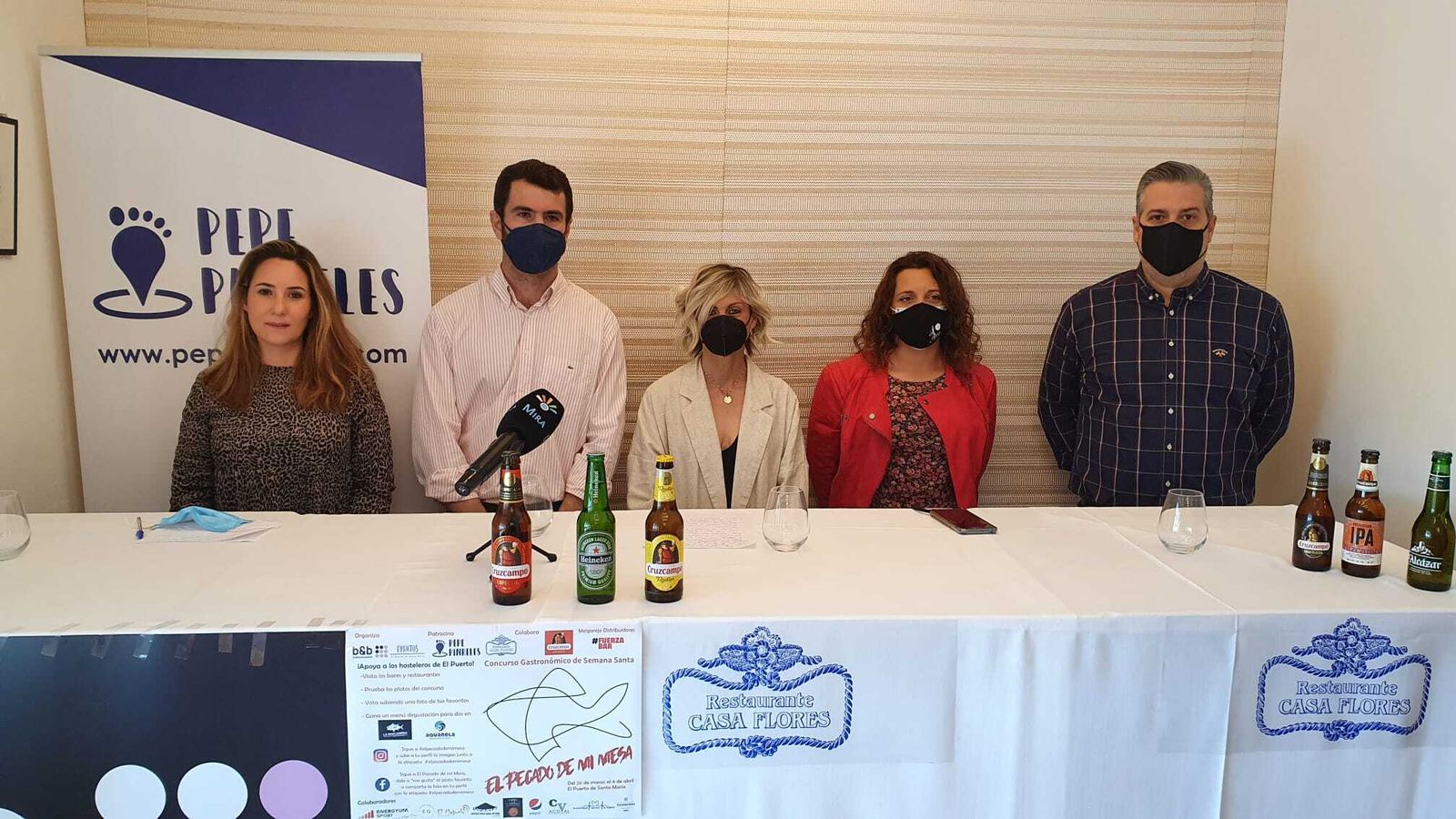 Una imagen de la presentación del evento gastronómico.