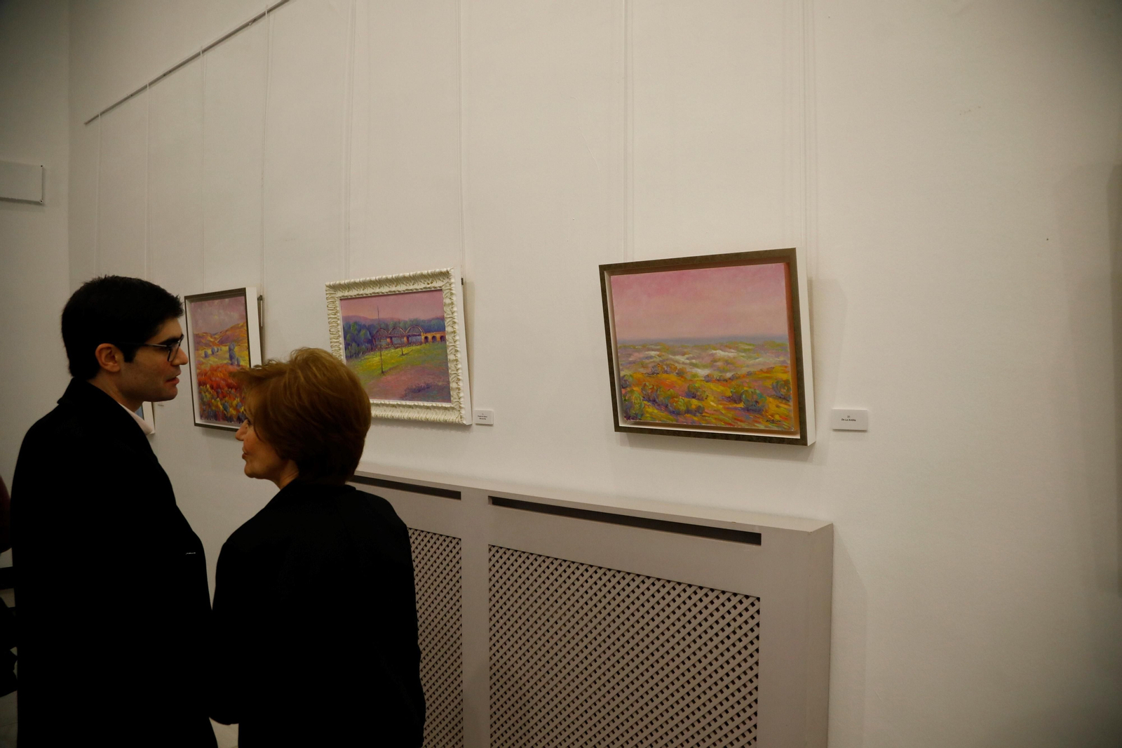 Miguel Cachinero expone su obra en el Real Círculo de la Amistad de Córdoba, en imágenes