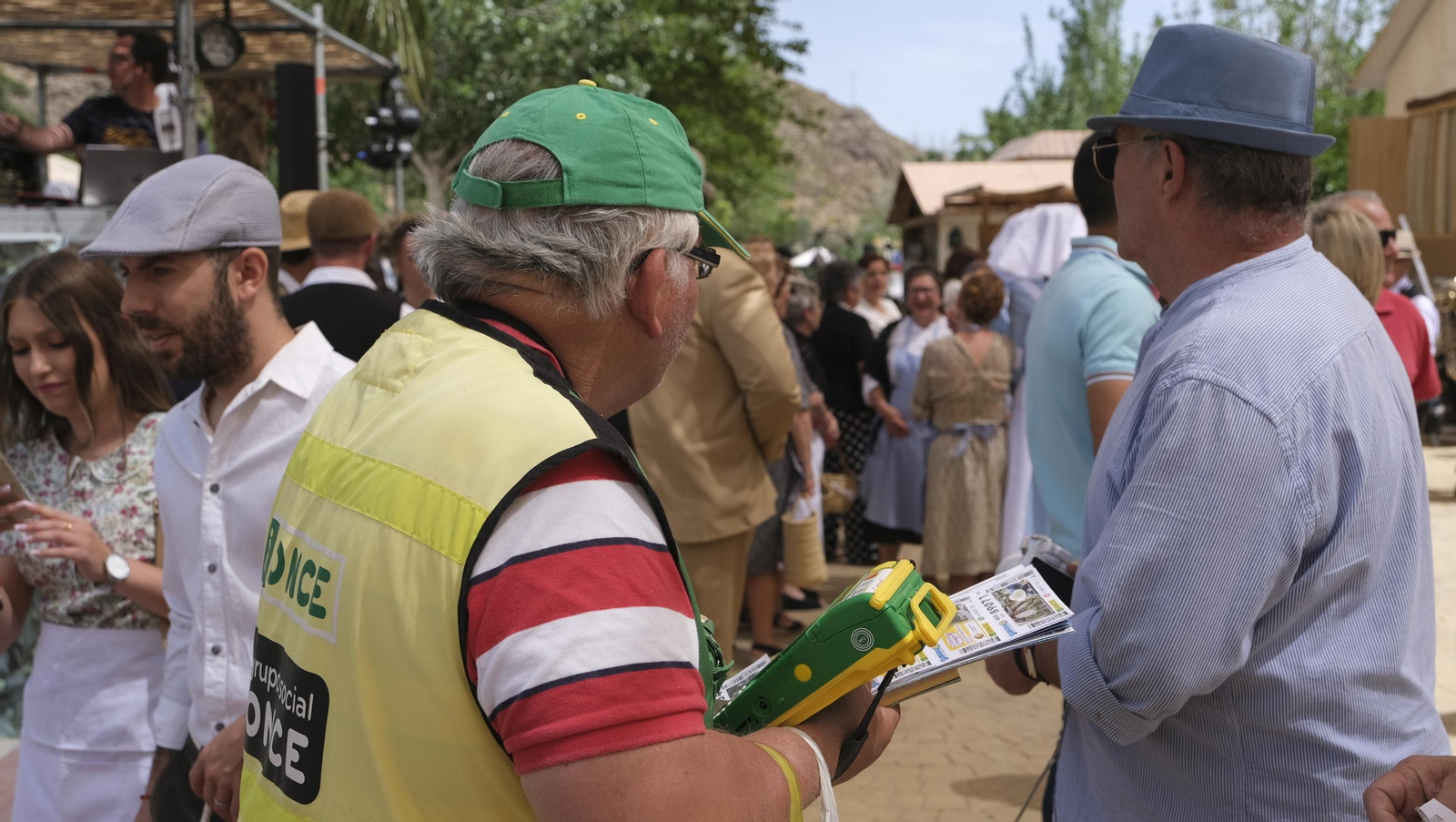 Imágenes de la recreación histórica Canteros y Caciques, en Macael
