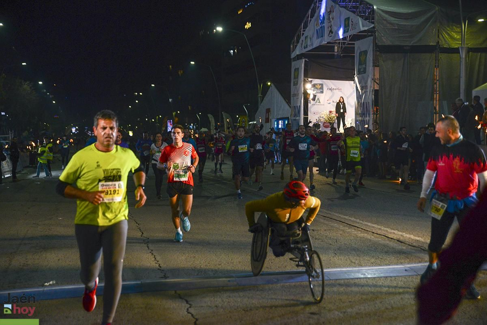 Corredores élite de la San Antón