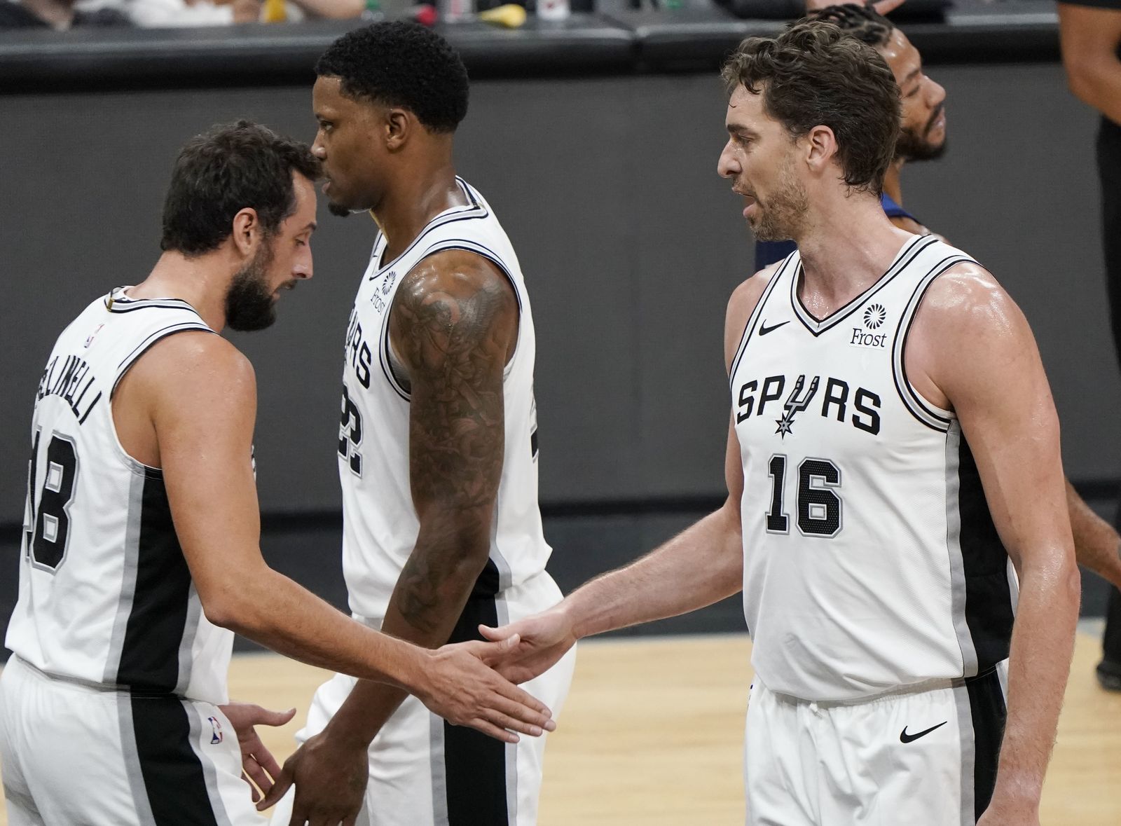 Belinelli, Gay y Gasol, de San Antonio Spurs