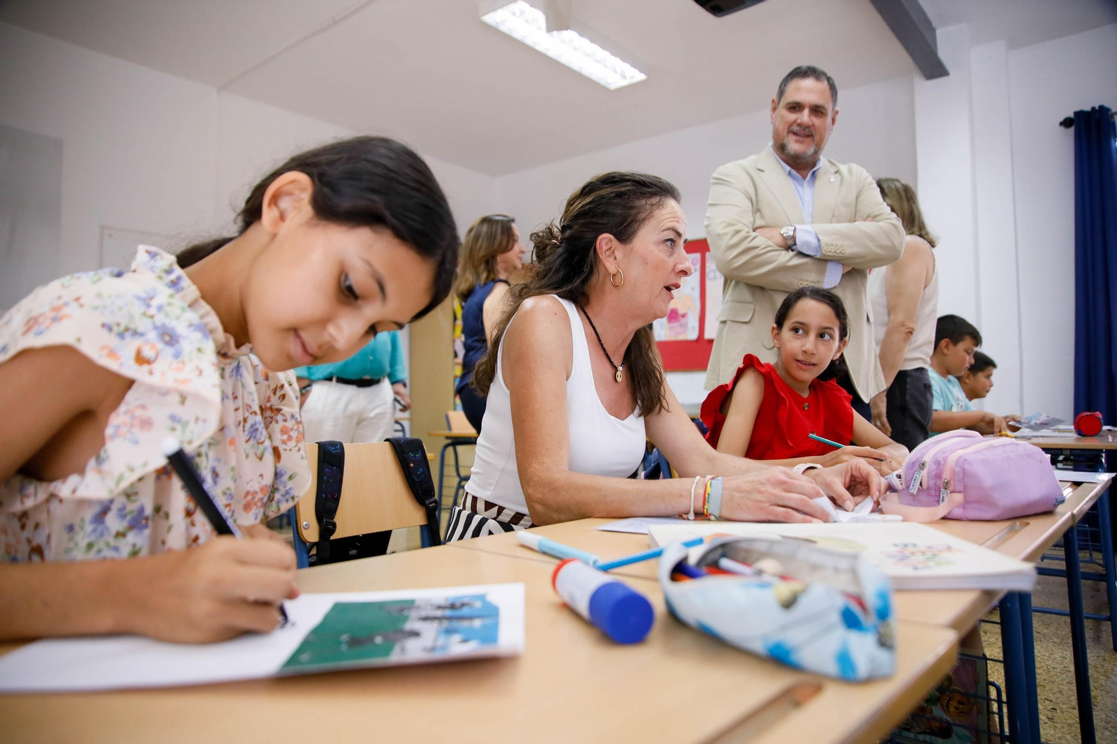 El programa de refuerzo estival CEIP Ave María del Diezmo, en imágenes