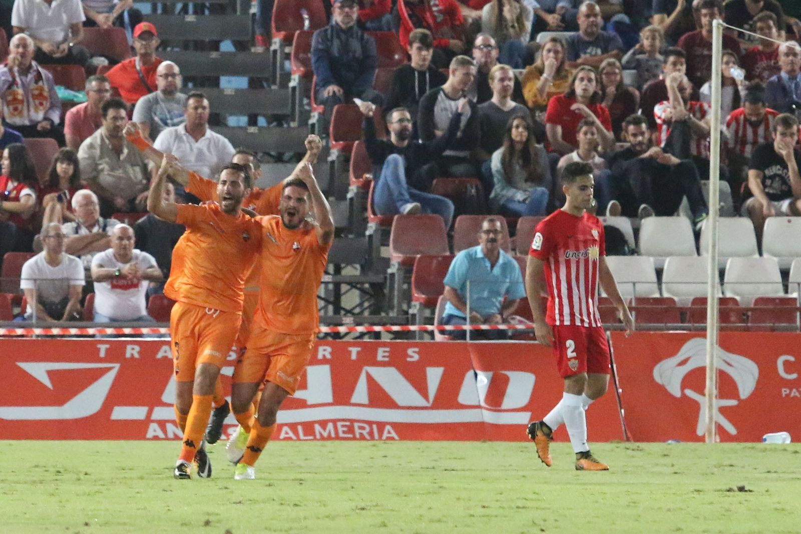 Las imágenes del Almería-Reus