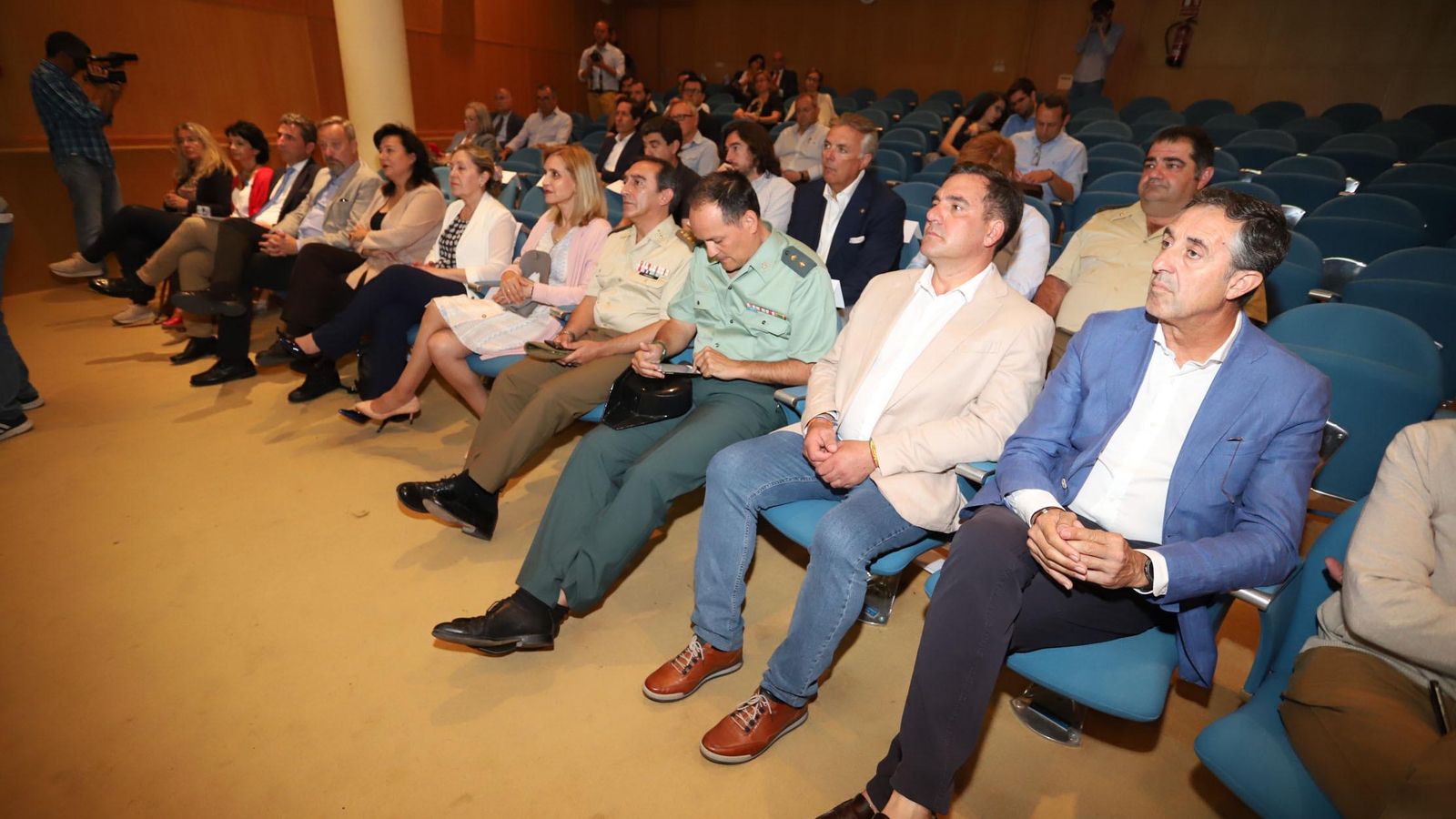 Asistentes a la presentación de los resultados de Cepsa.