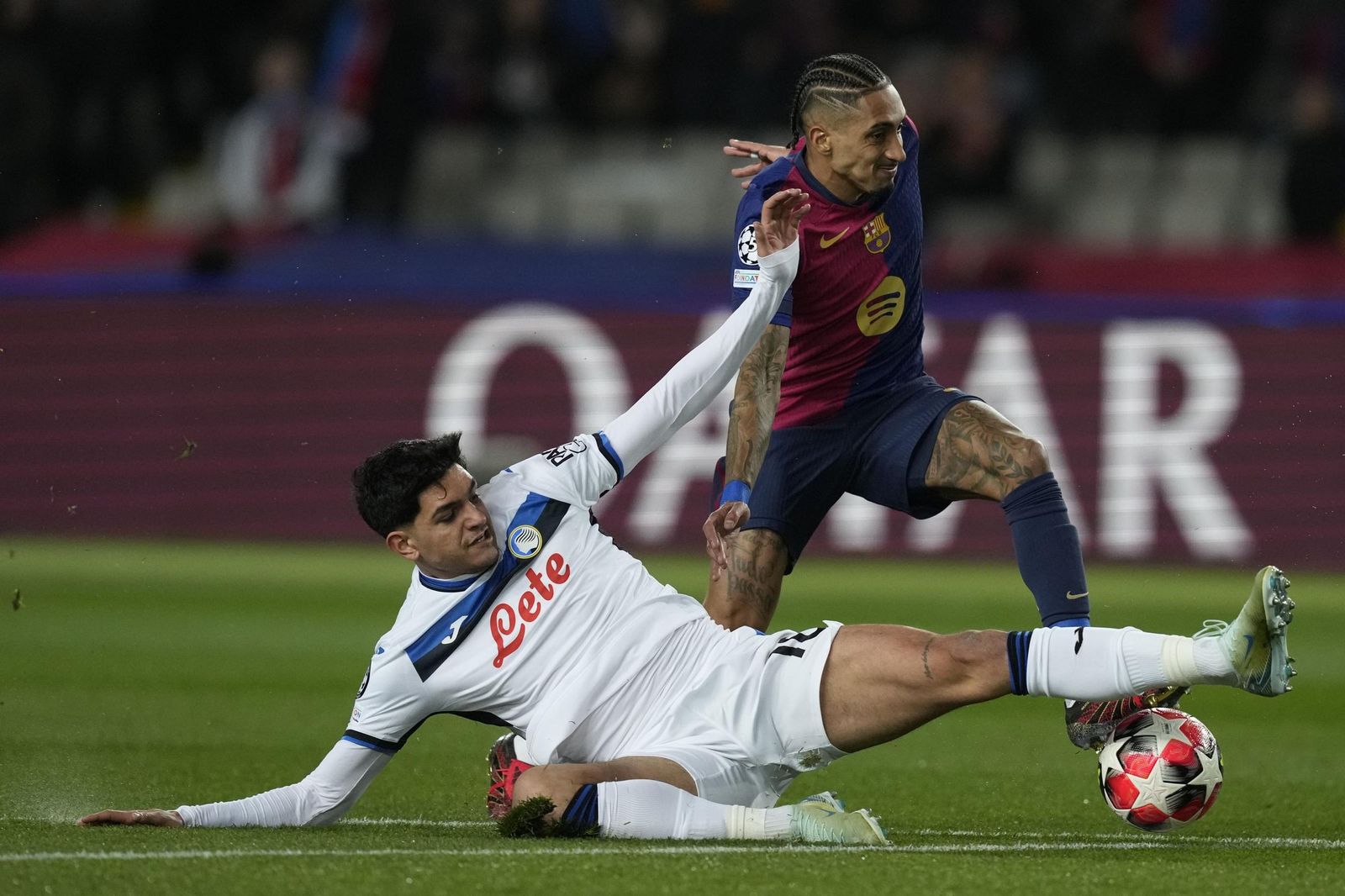 Las fotos del Barcelona - Atalanta