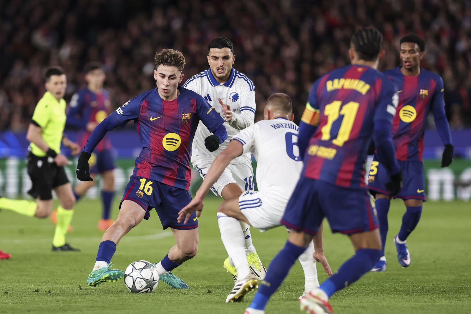 Las fotos del Barcelona-Copenhague