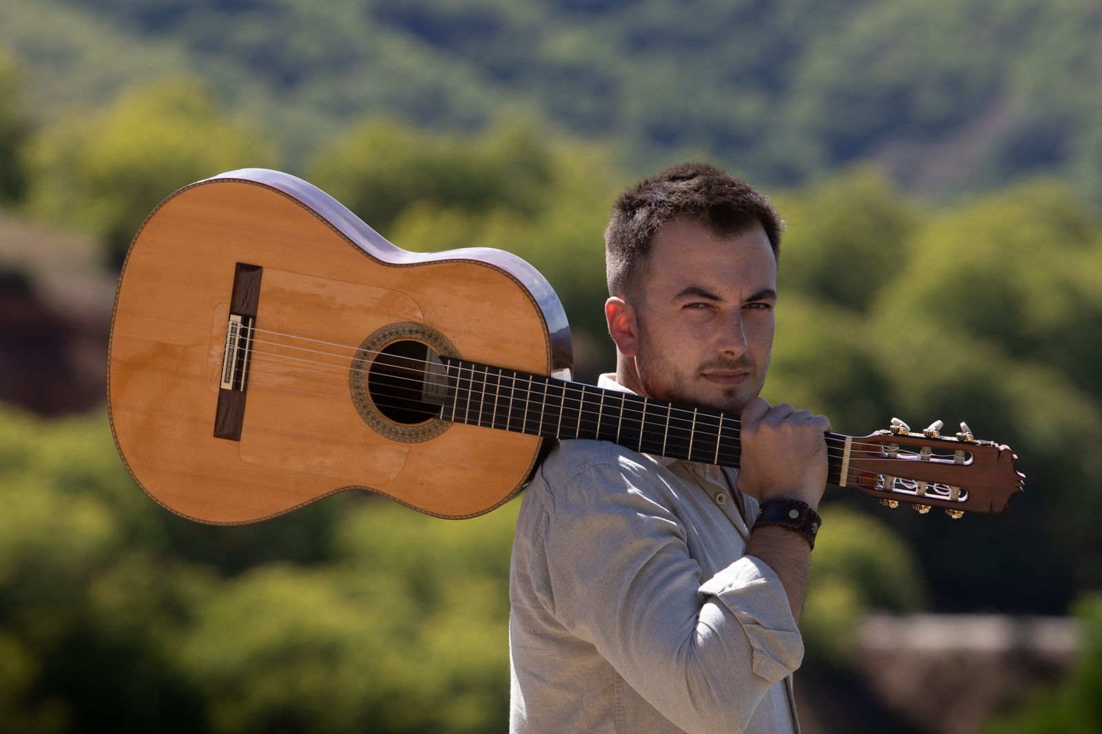 El guitarrista flamenco cordobés Rafael Trenas Delgado.