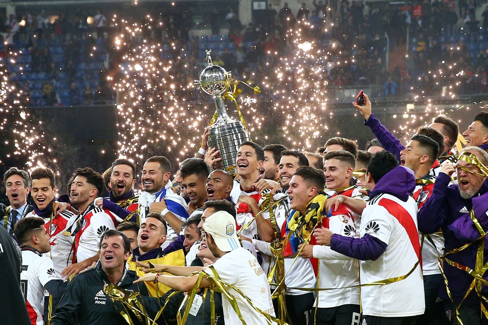 Las imágenes de la final de la Copa Libertadores entre el River Plate y el Boca Juniors